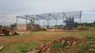 Domestic irrigation system installation